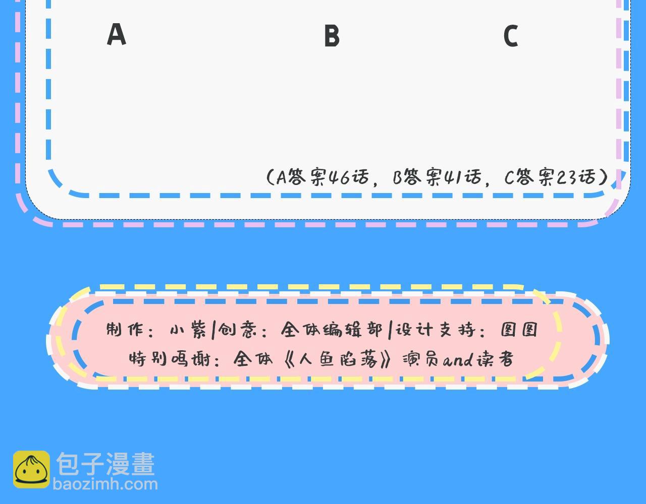 第32期 人鱼陷落十级读者测试，你能答对几题？29