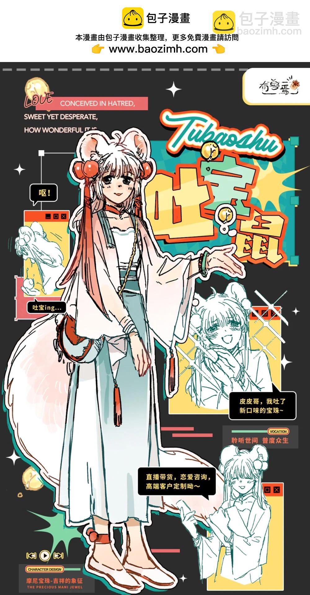 有兽化人 人形设定合集来啦！5