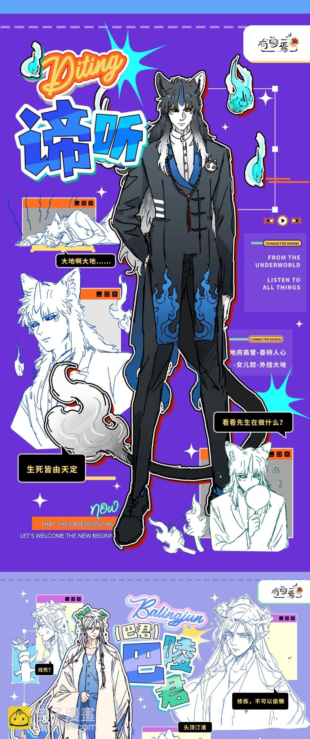 有兽化人 人形设定合集来啦！8