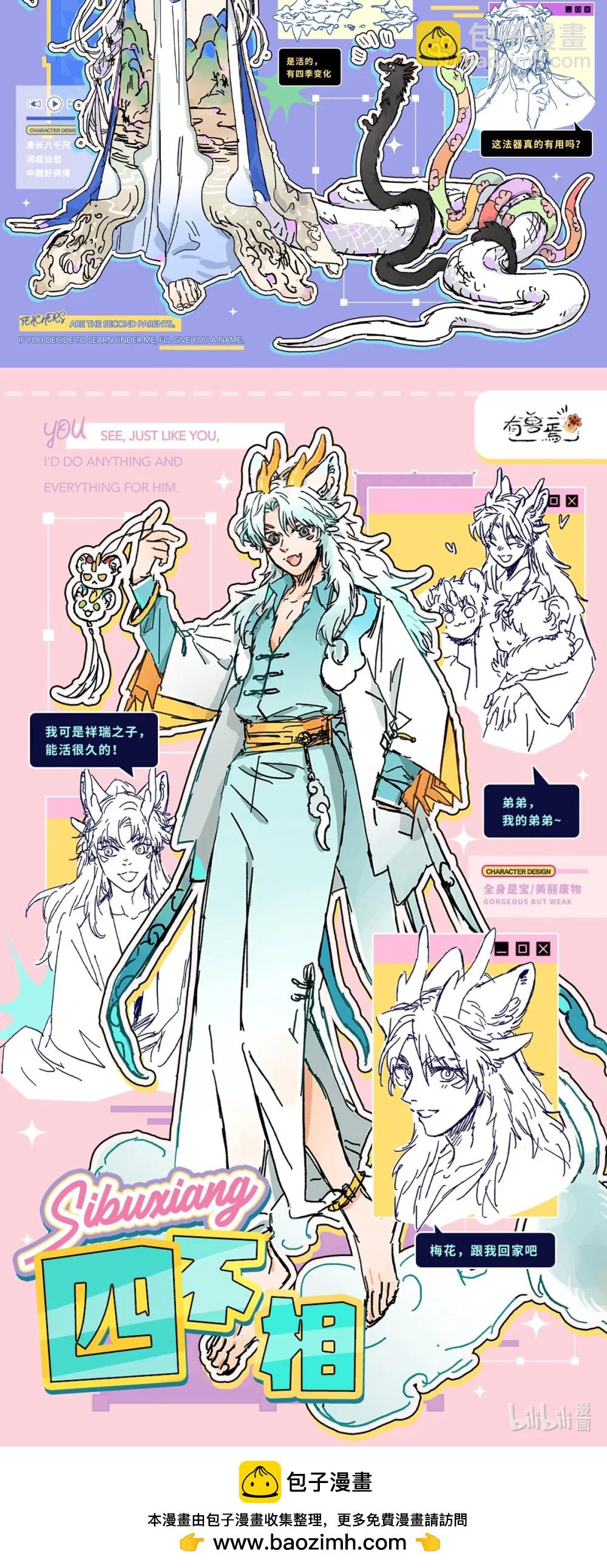 有兽化人 人形设定合集来啦！9