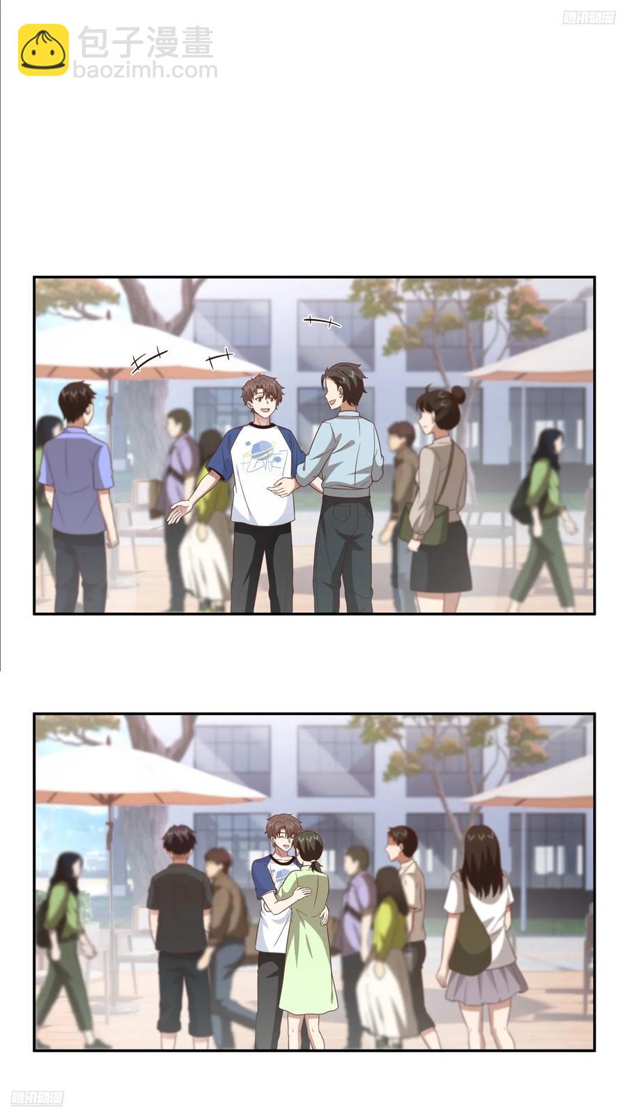 他，不会骗我的。7