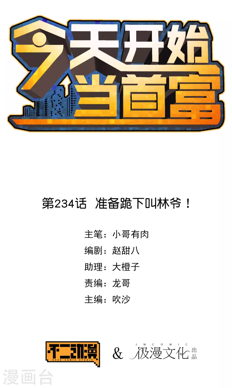 第234话 准备跪下叫林爷！0