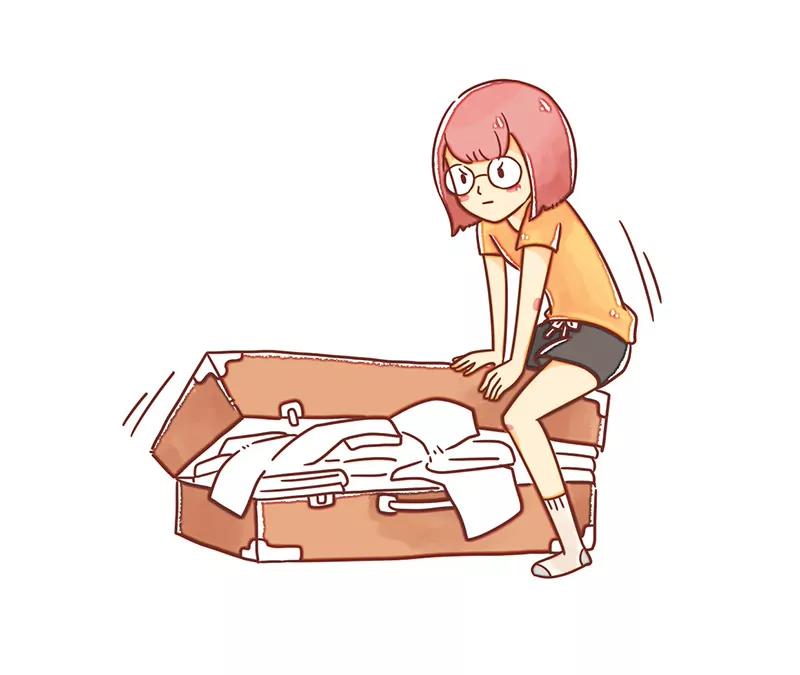 收拾行李准备旅行3