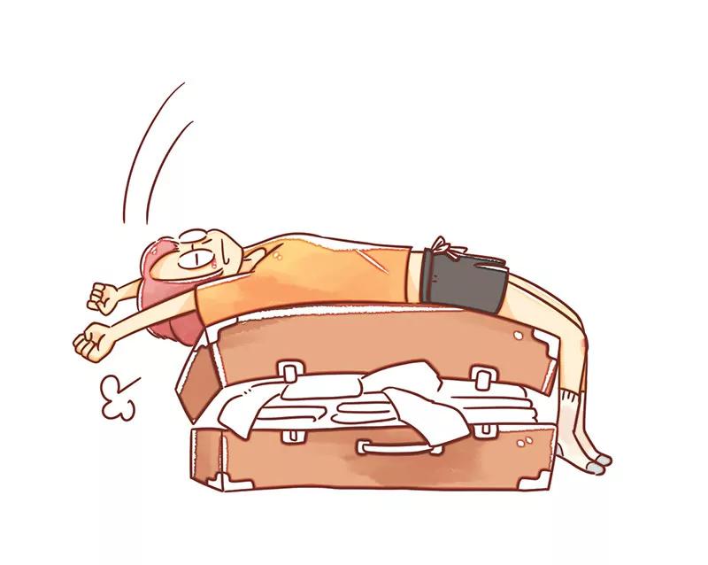 收拾行李准备旅行5