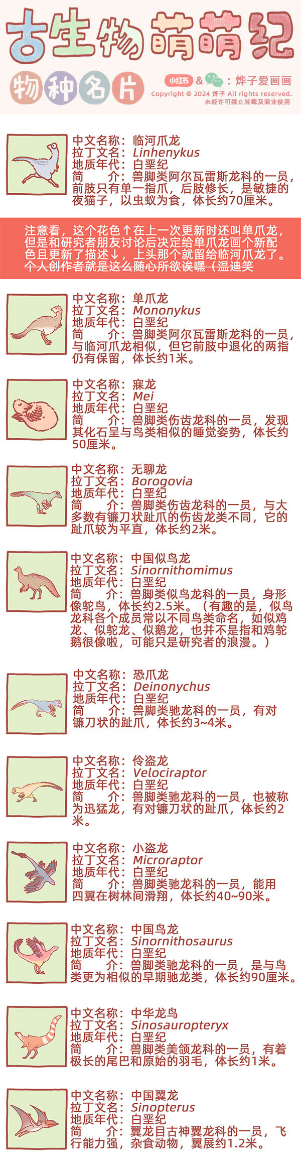 物种名片 白垩纪90