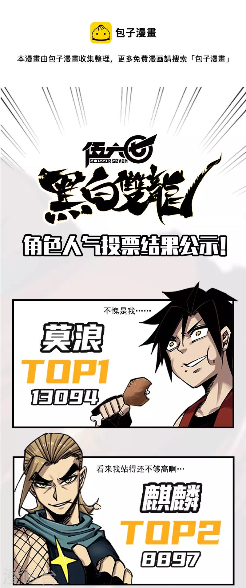 人气投票结果公布0