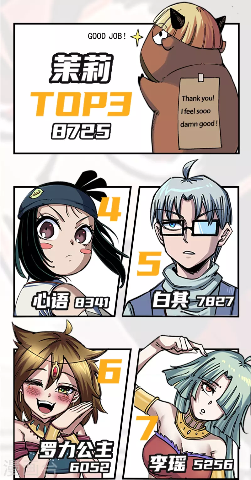 人气投票结果公布1