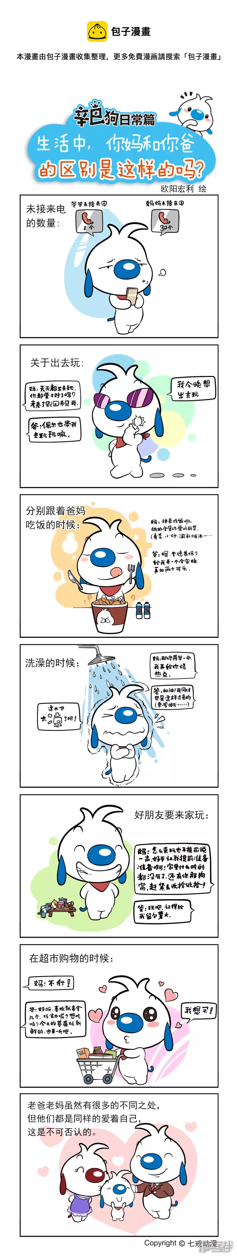 生活中你爸和你妈的区别是这样吗？0