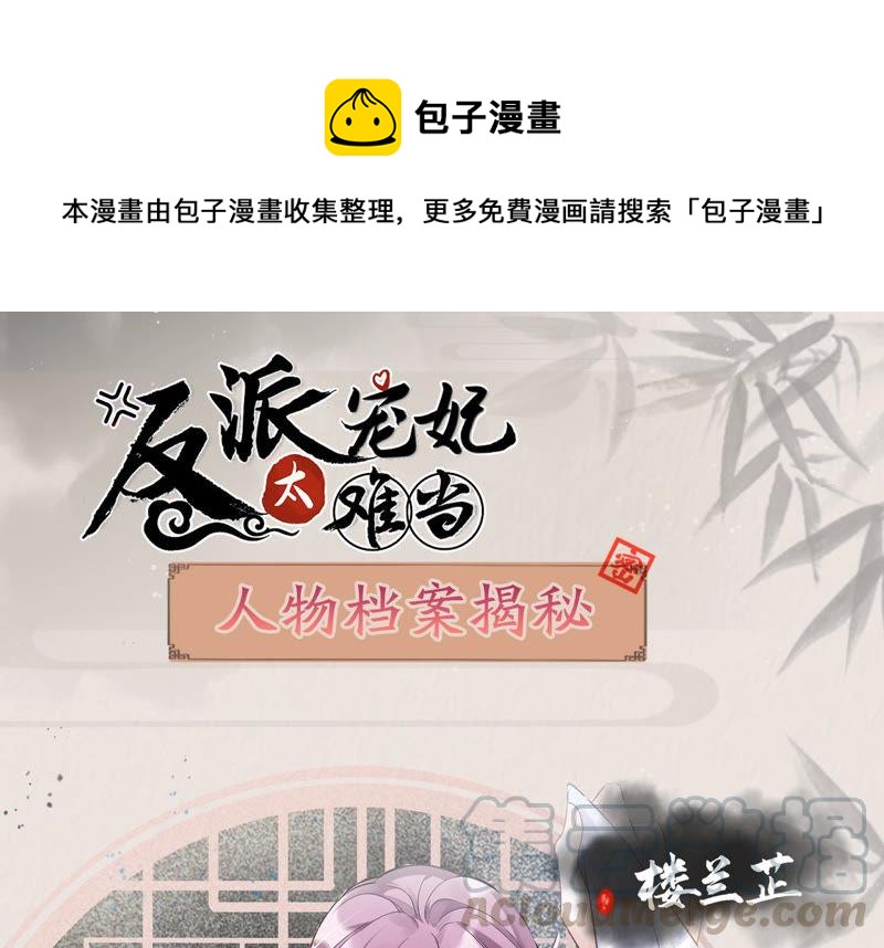 人物档案 ：楼兰芷0